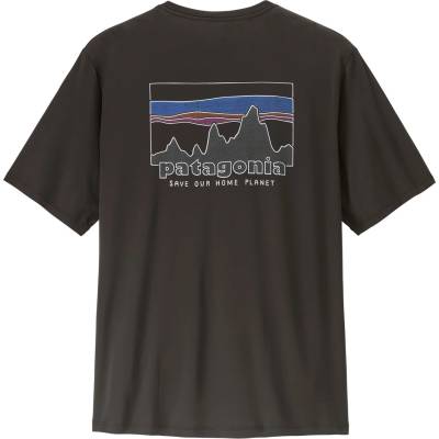 Patagonia Мъжка спортна тениска Patagonia Cap Cool Daily Shirt '73 Skyline Sport shirt - Black (216-7987-0114)