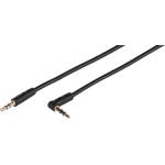 Vivanco Аудио кабел Vivanco - 45514, жак 3.5 mm/жак 3.5 mm, 0.5 m, черен (45514)