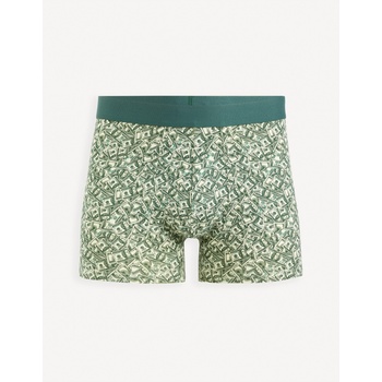 Celio Тъмнозелени мъжки боксерки с шарка Celio Gibobank Celio | Zelen | МЪЖЕ | S