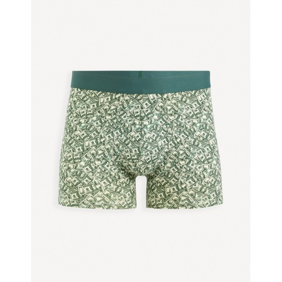 Celio Тъмнозелени мъжки боксерки с шарка Celio Gibobank Celio | Zelen | МЪЖЕ | S