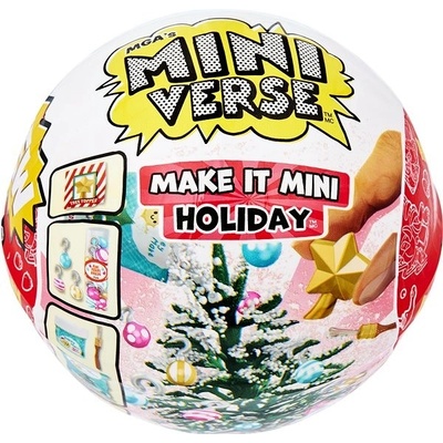 MGA's Miniverse Mini Food Občerstvení Vánoční série PDQ