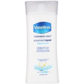 Vaseline Intesive tělové hydratační mléko (Fragrance Free) 200 ml