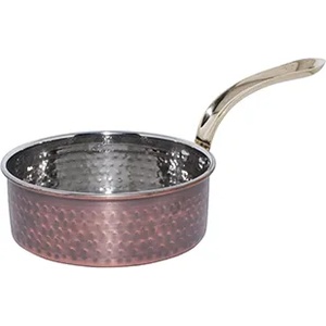 Horecano ANTIQUE-Мини касерола с релеф и медно покритие 13.50cm x 4.75cm - 600 ml(SG-86201(B) (0184126)