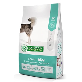Nature's Protection Senior All Breeds - суха храна за възрастни кучета над 7 години