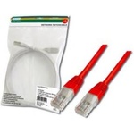 ASSMANN DIGITUS DK-1511-010-R : : U-UTP, Cat. 5e, 1.0 м, AWG26-7, червен