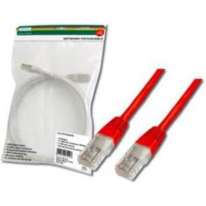 ASSMANN DIGITUS DK-1511-010-R : : U-UTP, Cat. 5e, 1.0 м, AWG26-7, червен