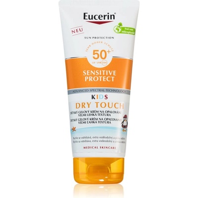 Eucerin Sun Kids Sensitive Protect Gel-Cream SPF50+ детски крем за слънчеви бани SPF 50+ 200ml