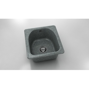 FAT Кръгла мивка Classic 217, Granicite, 254 Slate, с включен сифон Мивка за вграждане