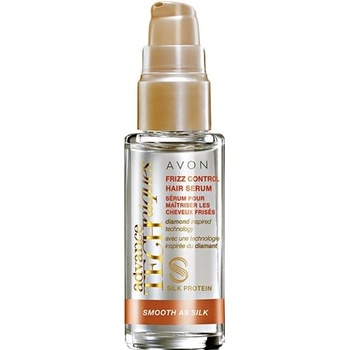 Avon Advance Techniques Smooth As Silk sérum pro hedvábně hebké vlasy 30 ml