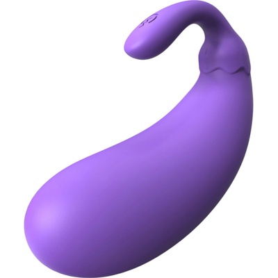 Sex HD - vibračné vajíčko v tvare baklažánu fialové