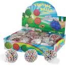 RAPPA Duhový bublinový míček s kuličovou výplní 6 cm