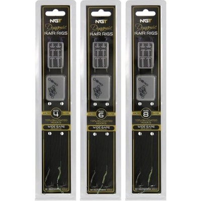 NGT Hotový náväzec dynamic hair rigs veľ.8 2 ks