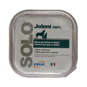 Solo Adult Dog 100% Cervo jeleň 100 g