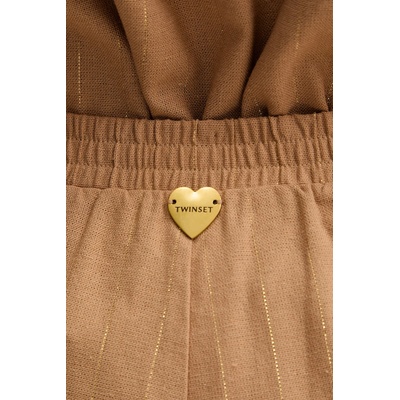 Twinset Панталон с лен Twinset (261LB2QFF)