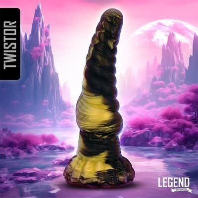 LEGEND Twistor Beast Silikónové Dildo 17,6 cm