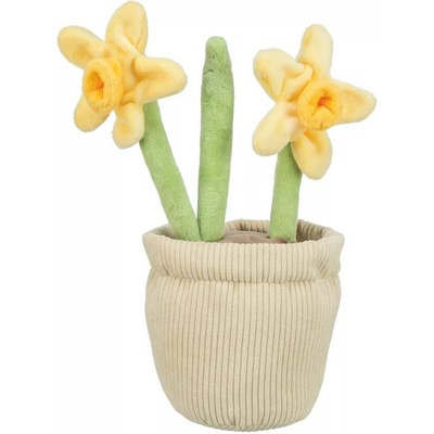 Trixie plyšováénarcisy v květináči 25 cm