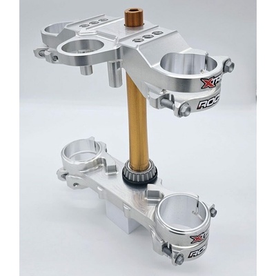 X-TRIG Trojitá objímka X-TRIG ROCS TECH 40201013 strieborná 30mm