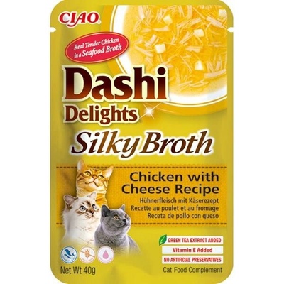 Churu Cat Dashi Delights Silky Broth Chick&Cheese 40 g