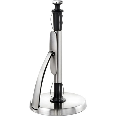 Oxo Стойка за хартиени кърпи good grips 31 см, сребриста, неръждаема стомана, oxo (oxo13321800)