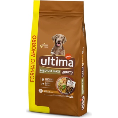 Ultima Medium/Maxi Adult Chicken & Rice 18 kg
