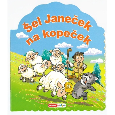 Tvarované leporelo - Šel Janeček na kopeček