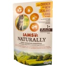 Iams Naturally s kuracím a novozélandským jahňacím mäsom v omáčke 85 g