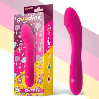 Image 1 of Goodies Sweety G-Spot Silicone Vibe Fuchsia