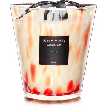 Baobab Collection Pearls Coral ароматна свещ 16 см