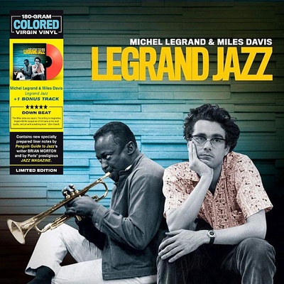 Michel Legrand & Miles Davis - Legrand Jazz +1 Bonus Track Transparent Red Vinyl LP