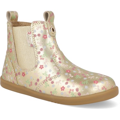 Bobux kotníkové boty Jodhpur Gold Multi zlaté