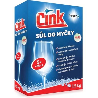 Cink regenerační sůl do myčky 1,5 kg