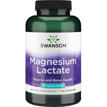 Image 1 of Swanson Magnesium Lactate 84 mg [120 капсули]