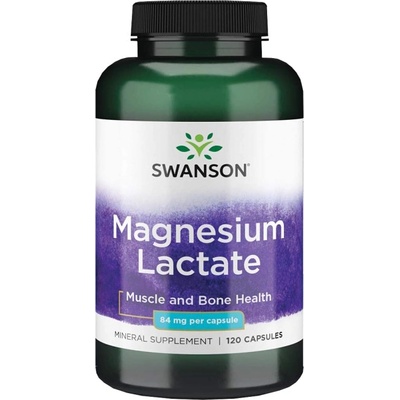 Swanson Magnesium Lactate 84 mg [120 капсули]