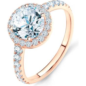 SAVICKI Годежен пръстен This is Love: розово злато, диамант