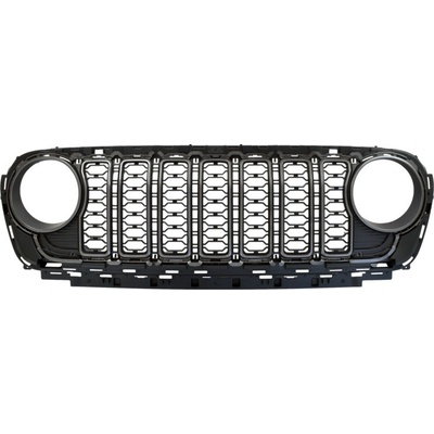 Mriežka, Čierna, Žiadna kamera, Facelift, Jeep Wrangler JL, Jeep Gladiator JT