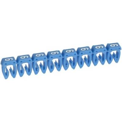 Značka CAB3 0,5 - 1,5 mm² symbol "6" modrá 1200ks- balenie