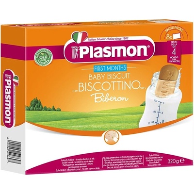 PLASMON Бишкоти биберон Plasmon, 320 g (3395)