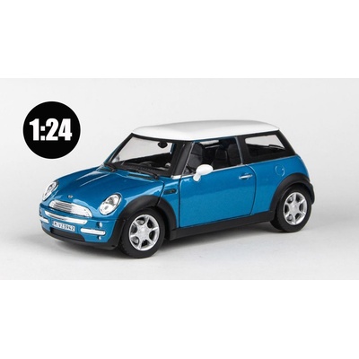 Cararama Mini Cooper Metallic modrá 1:24