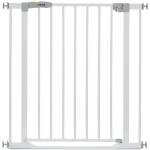 Hauck Преграда за врата Hauck - Clear Step Gate, бяла (597422)