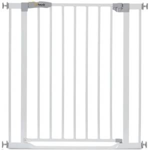 Hauck Преграда за врата Hauck - Clear Step Gate, бяла (597422)