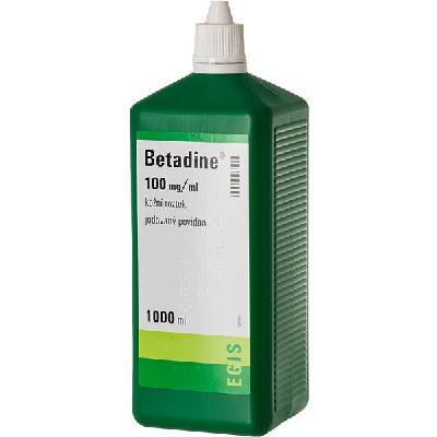 Betadine 100 mg/ml roztok 1000 ml