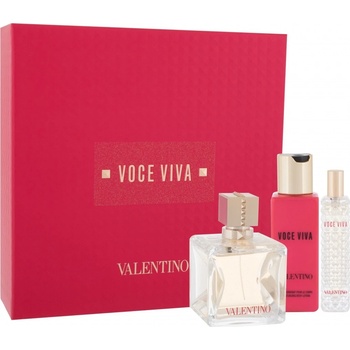 Valentino Voce Viva EDP 100 ml + EDP 15 ml + tělové mléko 100 ml dárková sada