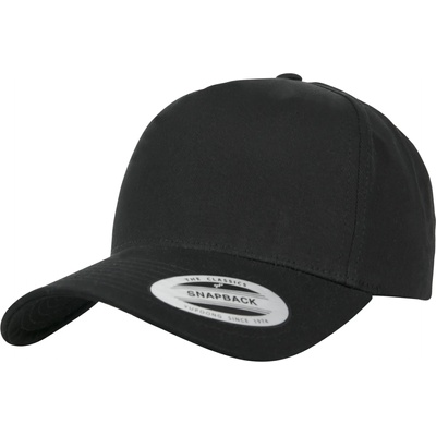 Urban Classics Шапка с козирка в черно 5-Panel Curved Classic Snapback UB-7707-00007 - Черен, размер one size