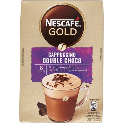 Nescafé cappuccino double kakao sáčky 8 ks