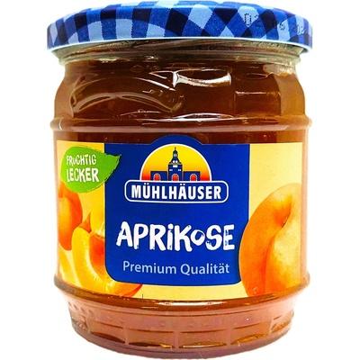 MÜHLHAUSER Konfitüre Aprikose meruňková marmeláda 450g