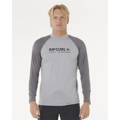 RIP CURL Shock Upf LS Light Grey Marl