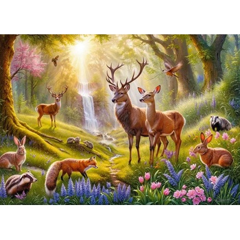 Cherry Pazzi - Puzzle The Forest Heart - 500 piese