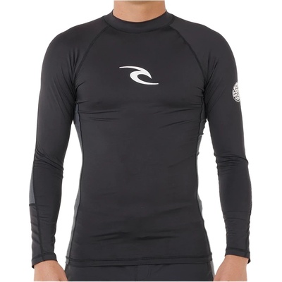 Rip Curl Мъжка плажна тениска от ликра Rip Curl Waves UPF Perf L/S Lycra - Black - размер M (050-2304-0213)