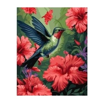 Ideyka Painting by numbers - In the garden of paradise 40x50cm