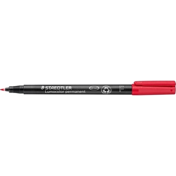 STAEDTLER Маркер Staedtler Lumocolor Permanent 0, 6 мм червен (318-2)